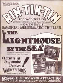 Nr.007 --Normaal 8mm -- The Lighthouse by the Sea 1924 Rin Tin Tin zit op 2 spoelen van 120 meter, zwartwit silent