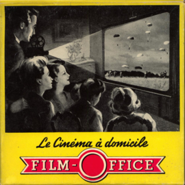 Nr.1234 -9,5mm- 1 deel van 120m.  HOTEL ANCHOVY (Ritz Brothers) 1934 HOTEL A VENDRE  (Fr.)  Comedy  Zwartwit Silent  US in orginele Film Office doos