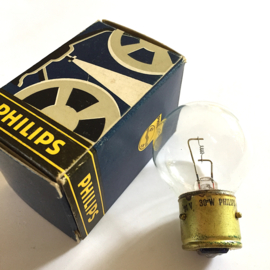 Nr. A190 -- PHILIPS projectie lamp 24 volt 30 watt B21D bajonet