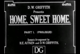 Nr. H6036  - Super 8 - Home, Sweet Home (1914)Griffith de COMPLETE film speelduur 55min | Drama | 17 May 1914 (USA) zwartwit orgineel silent 