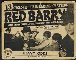 Nr.16263 -- 16mm -- Red Barry uit 1938 zwartwit Engels gesproken Chapter Five Desperate Chances speelduur 20 minuten voor de echte verzamelaar van Old Time movies, zeldzaam