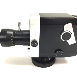zeer mooie Quarz 1x8S-2 Super 8 filmcamera met veerwerk,belichting handmatig, veerwerk/transport film werkt, zoomlens 1.8/9-38mm Meteor