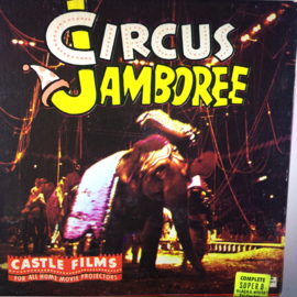 Nr.6768 -- Super 8 Silent - Circus Jamboree, castle film ca 50 meter zwartwit silent in orginele doos