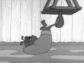 Nr.0460 -- 16mm- Pest of Show Walter Lantz cartoon, zwartwit met engels geluid op 120m.spoel en in doos