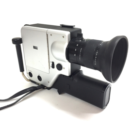 Nizo 2056 Sound sound and silent super 8 cartridge  lens: Schneider-Kreuznach Macro Variogon f: 1.4 \ F: 7-56 mm, camera met zeer veel mogelijkheden,  zowel motorisch als de belichtingsmeter getest, camera is in goede staat