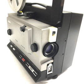 Nr.8850 - PORST 115 voor super 8 films met of zonder geluid, volledig elektronisch geregelde projector, bediening met tiptoetsen, 100W. halogeenlamp, 180m. spoelen , heeft service/revisie beurt gehad en werkt perfect