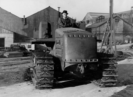 A0207 --16mm-- Vickers VR180 Vigor was a British crawler tractor of the 1950s. 24 October 1949,Jack Olding Organisation zeer interesant promotiefilmpje uit 1949, prima van kleur en Engels gesproken, compleet op spoel en in doos