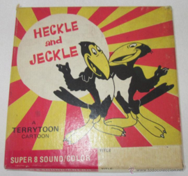 Nr.16404 --16mm-- Heckle and Jeckle Cat Trouble 1947 leuke tekenfilm in kleur speelduur 7 minuten Engels gesproken compleet met begin/end titels