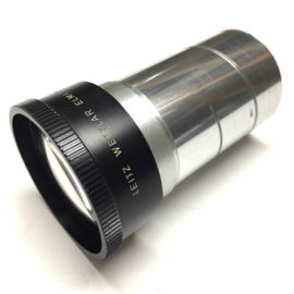 PL040 -- projectie lens LEITZ Wetzlar Elmaron 2,8/ 120mm.doorsnee 42,5MM lens is in goede staat