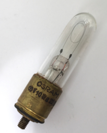 Nr. R290 zeldzame Osram kleine kooldraadlamp 60V - 10w.