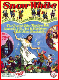 A0251 --16mm-- Snow White and the Seven Dwarfs (1955)speelfilm -  speelduur 76 minuten | kleur en in het Nederlands  nagesyngroniseerd , de liedjes zijn wel in het Engels gezongen, compleet met begin/end titels