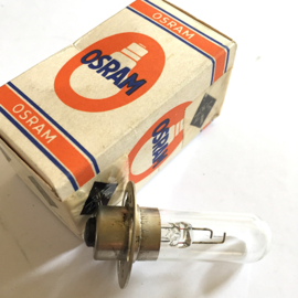 Nr. A189 -- OSRAM 8005 TOONLAMP 4 volt 0.75 Amp draad horizontaalronde vleugel