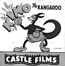 Nr.0439 -- Castle Films: The Foxy Fox (1936)Kiko de kangaroe, cartoon, castle film/terrytoon , mooi zwartwit met Engels geluid