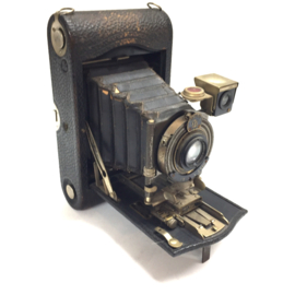 Eastman Kodak No. 3 Autographic Kodak Model H Antique 1914 Folding Camera, incl.tas