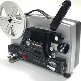 Nr.8868 -- Dam Beam TS-101 Auto Sound  super 8 mm films met of zonder geluid, 100 watt halogeenlamp, 180m. spoelen heeft service beurt gehad en werkt naar behoren