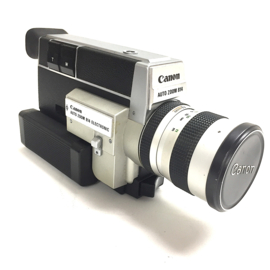 Mooie CANON auto 814 ZOOM super 8 film camera met Canon zoomlens 7.5 mm -60mm van top kwaliteit, is getest, belichtingsmeter en filmtransport werken goed, vele mogelijkheden, incl.orginele tas en Ned.handleiding