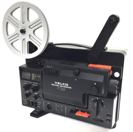 Nr.8701 -- Yelco Sound DS-630 MS STEREO professionele projector voor super 8 mm films met of zonder geluid , Zoomlens  f: 1.3 F: 15-25 mm., halogeen lamp: 100 W, 12 V, EFP , prachtig geluid, heeft service beurt gehad,een projector met veel mogelijkheden