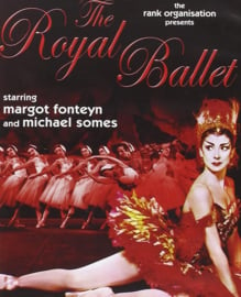 Nr.2156 --16mm-- An Evening with the Royal Ballet starring Margot Fonteyn 1960 Filmed on the stage of London's Covent Garden. mooi van kleur * zie omschrijving, speelduur ongeveer 1 uur en 30 minuten op 2 spoelen en in doos