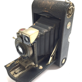 Eastman Kodak No. 3 Autographic Kodak Model H Antique 1914 Folding Camera, incl.tas