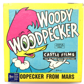 Nr.7301 -- Super 8 , Woodpecker from mars, ongeveer 50 meter, goed van kleur silent, in orginele doos