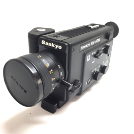 Sankyo EM-60 XL Super 8 camera met  Sankyo Zoom 1,2 / 7,5 - 45 mm, verder vele mogelijkheden, motorisch in order, belichtingsmeter oke, verder in goede staat