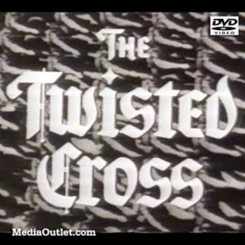 A0166 --16mm--Das Haken Kreuz, The Twisted Gross, De opkomst van Hitler 1889-1945 historische oorlogs documentaire van Blackhawkfilm, zwartwit Engels gesproken speelduur ca.50 min.op spoel en in doos