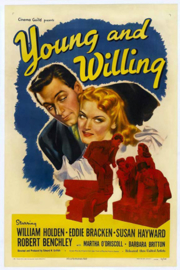 A0267 -- 16mm -- Young and Willing 1943, orginele zwartwit film met Engels geluid compleet met begin/end titels speelduur 83 minuten mooie kwaliteit