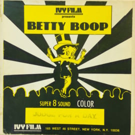 Nr.6921 --Super 8 Sound, Betty Boop Judge4 For a Day 60 meter  kleur met Engels geluid, in de orginele doos