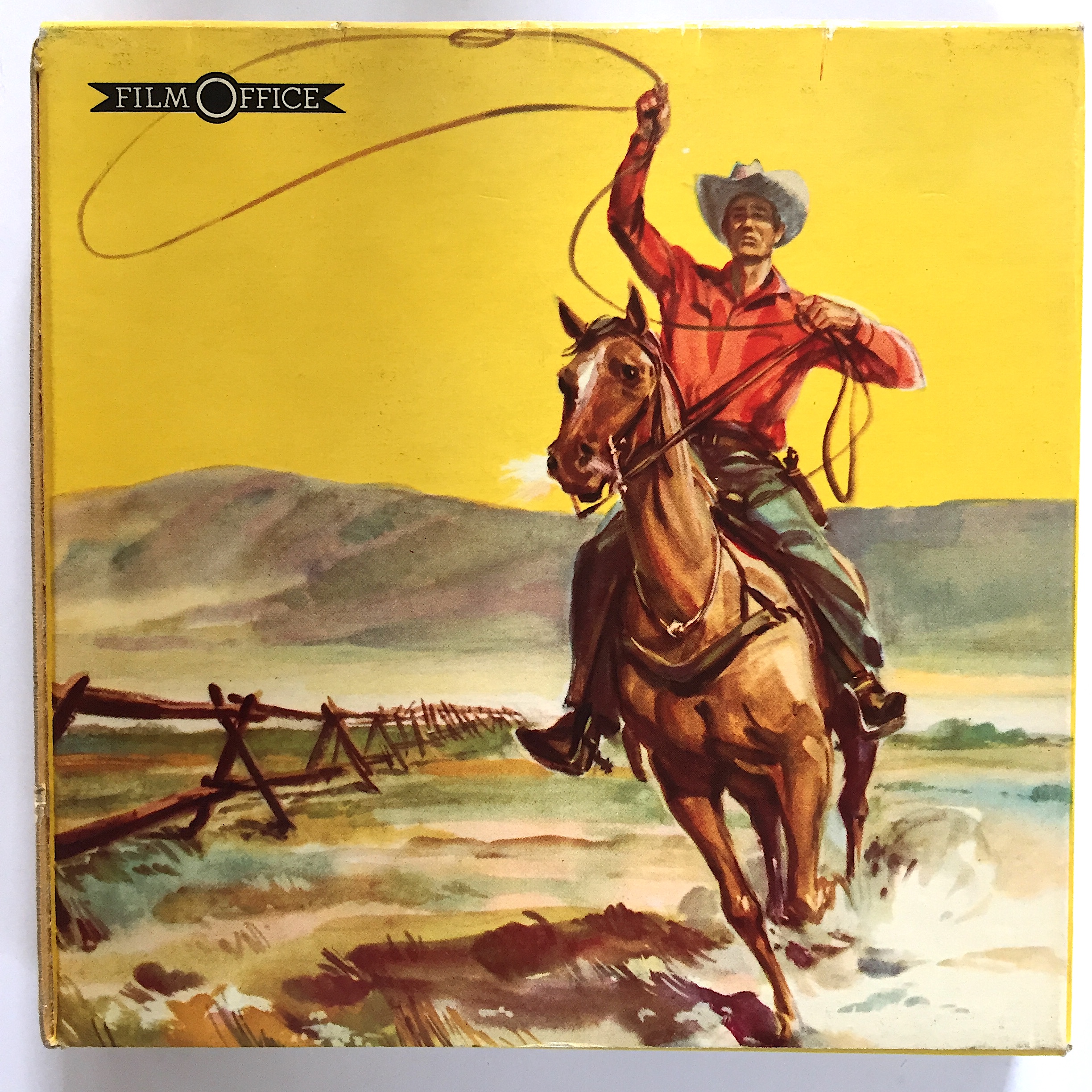 Nr.078-- Normaal 8mm. Silent--Film Office ,De Wilde bende 60 meter zwartwit in orginele doos