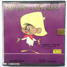 Nr.7229 --Super 8 sound - Speedy Consales Mexicali Schmoes, ongeveer 60 meter kleur met Engels geluid geluid op spoel en in orginele doos