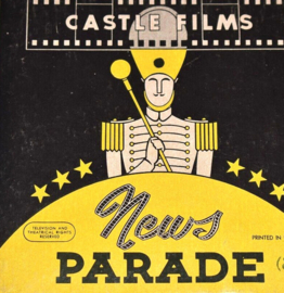 A0297 --16mm-- Castle film Movies Greatest Headlines mooi zwartwit Engels gesproken speelduur ca. 10 minuten op spoel en in doos