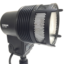 prachtige OSRAM SLG1000 met ventilator en koeling mooi licht voor film en fotografie heeft 1000W lamp incl.tas