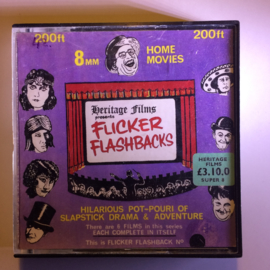 Nr.6814 --Super 8 Sound-- Flicker Flashbacks  60 meter zwartwit met geluid in orginele doos