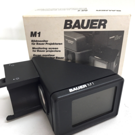 Bauer Monitor M1 voor Bauer projectoren, in orginele doos met handleiding