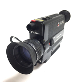 mooie Canon 310XL super 8 camera met canon zoomlens 8.5-25mm 1.0 macro, getest motorisch en belichtingsmeter zijn in orde, verder in goede staat