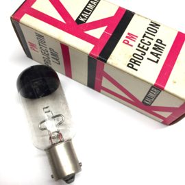 Nr.  A208-- Projection lamp 12 volt 100 Watt BA 15 S bajonet doorsnee 15 mm
