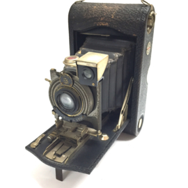 Eastman Kodak No. 3 Autographic Kodak Model H Antique 1914 Folding Camera, incl.tas