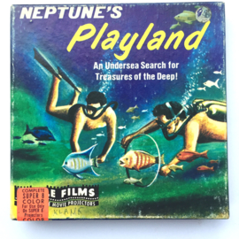 Nr.6876 --Super 8 Sound --Castle film Neptunes Playland, 60 meter zwartwit Engels geluid in orginele doos