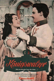 Nr. H6021 - Super 8  SOUND - Königswalzer (1955) West-Duitsland de COMPLETE film  van 93 minuten  geregisseerd door Viktor Tourjansky bestaat uit 5 reels a 120 meter zwartwit orgineel Duits gesproken