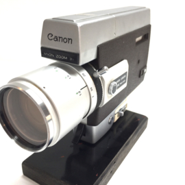 Canon zoom 318 Super 8 camera in goede staat met canon zoomlens,bel.meter niet getest, geen batterij,  motorisch/filmtransport is goed uiterlijke staat is goed