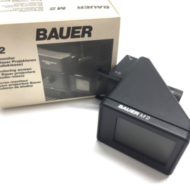 Bauer Monitor M2 voor Bauer Studio-class geluidsprojectoren met handdraaiknop, in orginele doos met handleiding