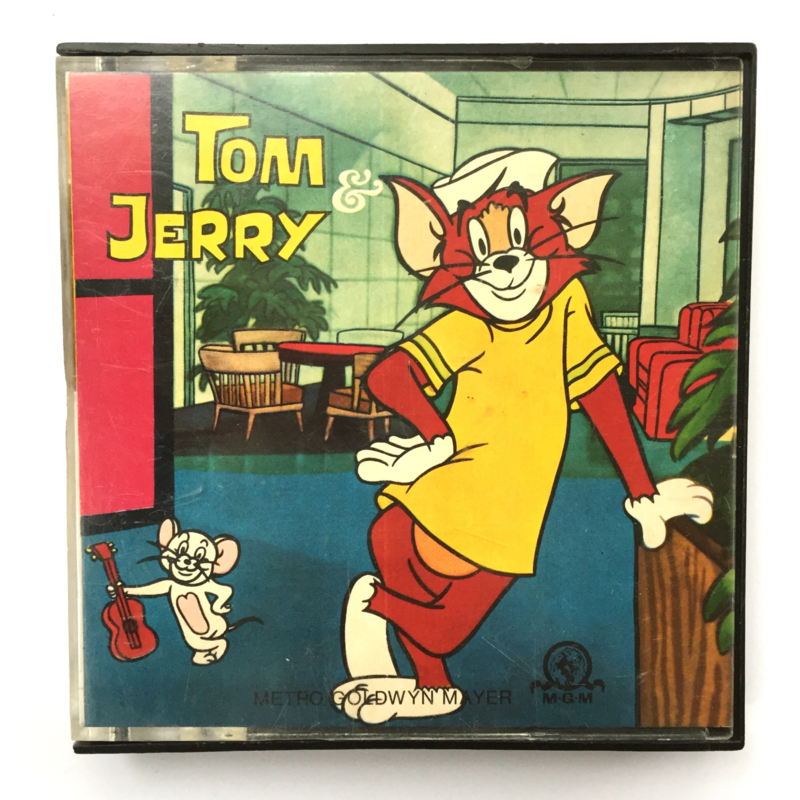 Nr.7298 -- Super 8 , Tom & Jerry Design of Jerry, ongeveer 50 meter, goed van kleur Silent, in orginele doos