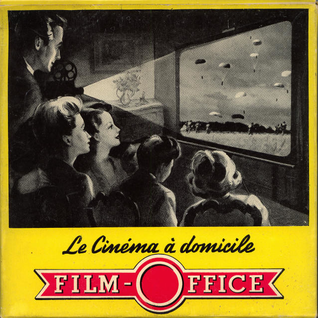 Nr.1233 --9,5mm film --bestaat uit 5 delen van 100 meter     Western  zwartwit orgineel silent  ,,BUFFALO BILL RIDES AGAIN ,,  1946 US  (RETOUR DE BUFFALO BILL FR.)  film office 5 delen in orginele fabrieks dozen