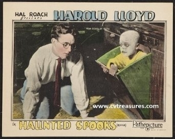 Nr.6576 - Super 8 silent Harold Lloyd , Haunted Spooks 1920, zwartwit orgineel Silent 120 meter in orginele doos