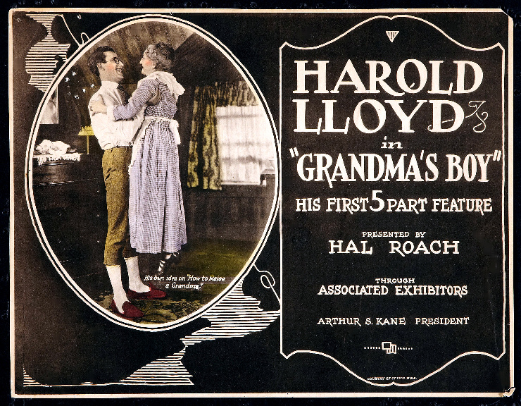 Nr. H6000 - Super 8 sound -  Grandma's Boy (1922)Harold Lloyd de COMPLETE film speelduur 60 minuten | Comedy, Family | zwartwit met bijgevoegd geluid 3 reels a 120 meter