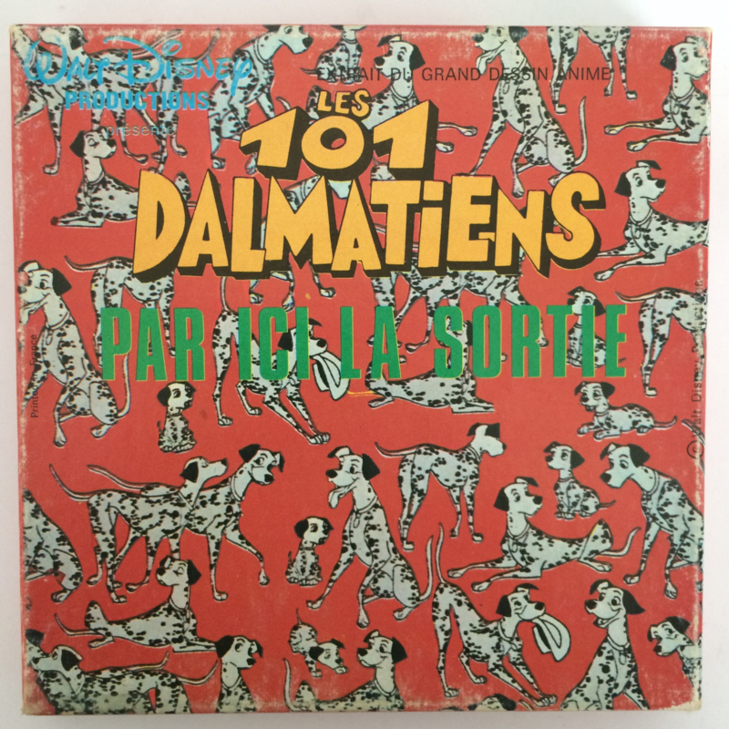 Nr.6701 -- Super 8 SOUND -- 101 Dalmatiens, Walt Disney, 45 meter mooi van kleur met  geluid in orginele doos