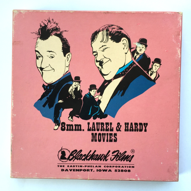 Nr.7264 --Super 8 sound --Laurel en Hardy Liberty, ca 120 meter zwartwit met Engels geluid, goede  copy in orginele doos