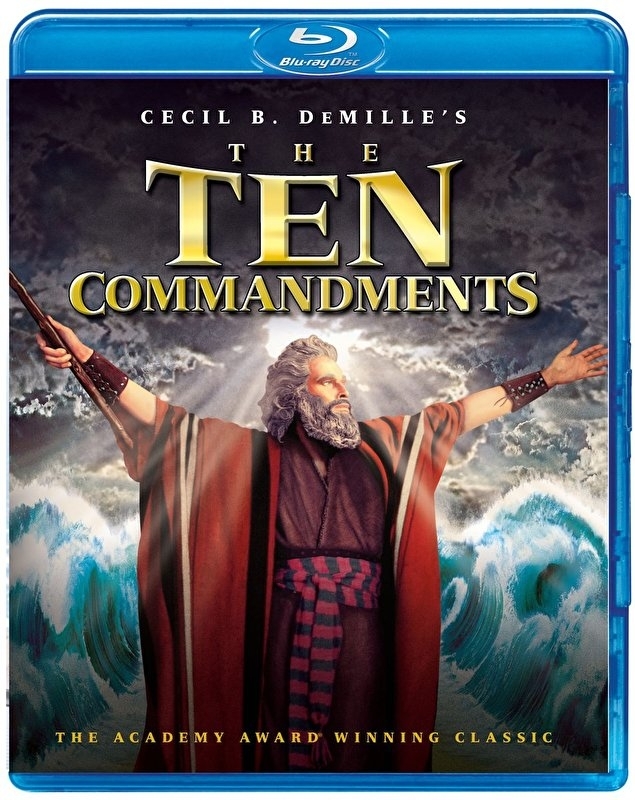 Blu-ray The Ten Commandments 1956