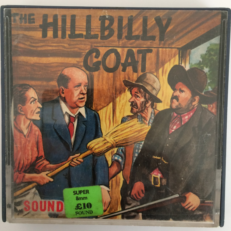 Nr.6745 --Super 8 SOUND-- The Hillbilly Goat, 60m zwartwit met Engels geluid in orginele doos