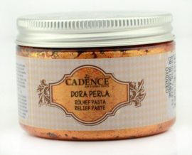 reliëfpasta cadence dora perla metallic oxide oranje 0004